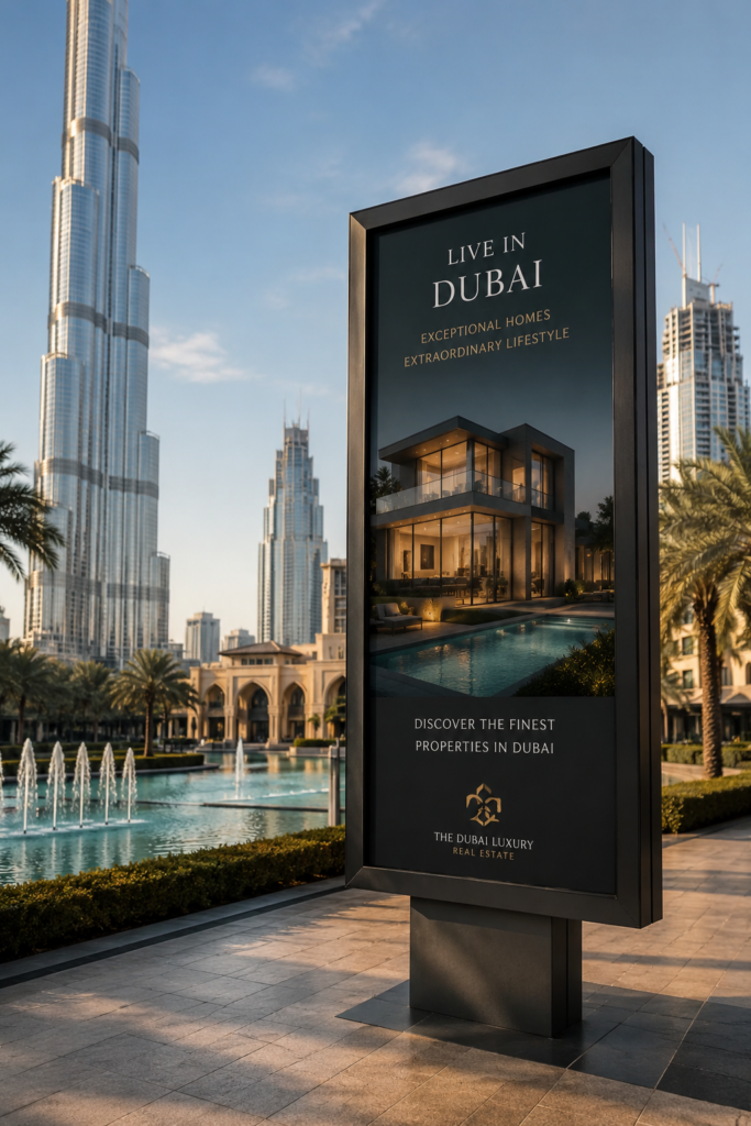 Real Estate Advertising in Dubai