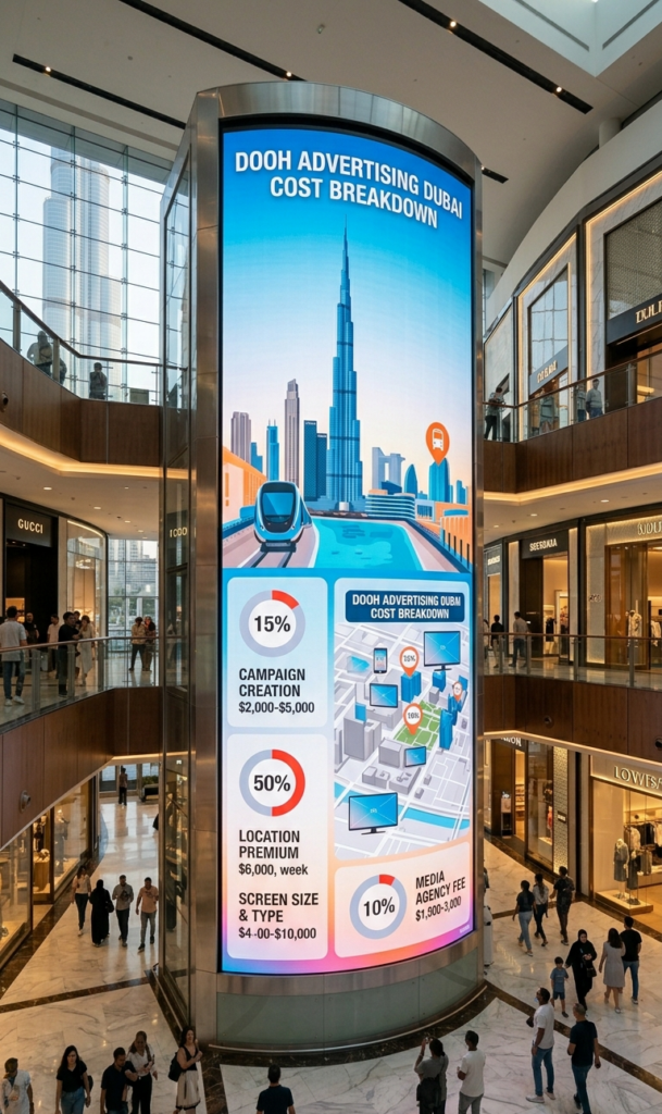 DOOH Advertising Dubai Cost Breakdown